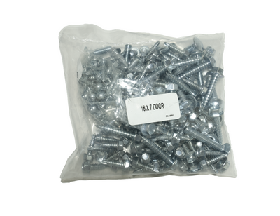 180Pcs Screws Pack For 16‘X7'garage door